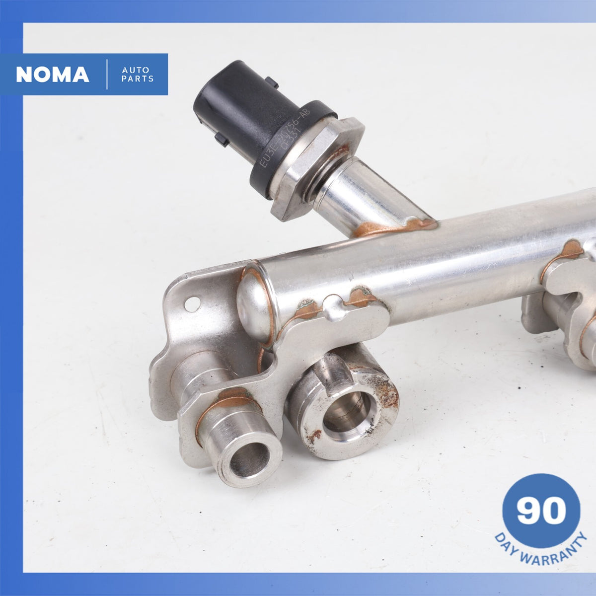 12-17 Range Rover Evoque L538 XF 2.0L Fuel Injector Rail Line Manifold OEM 59k - photo 6