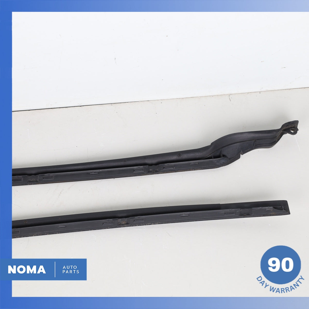 17-20 Jaguar X760 XE Right & Left A Pillar Exterior Windshield Molding Set OEM - photo 7