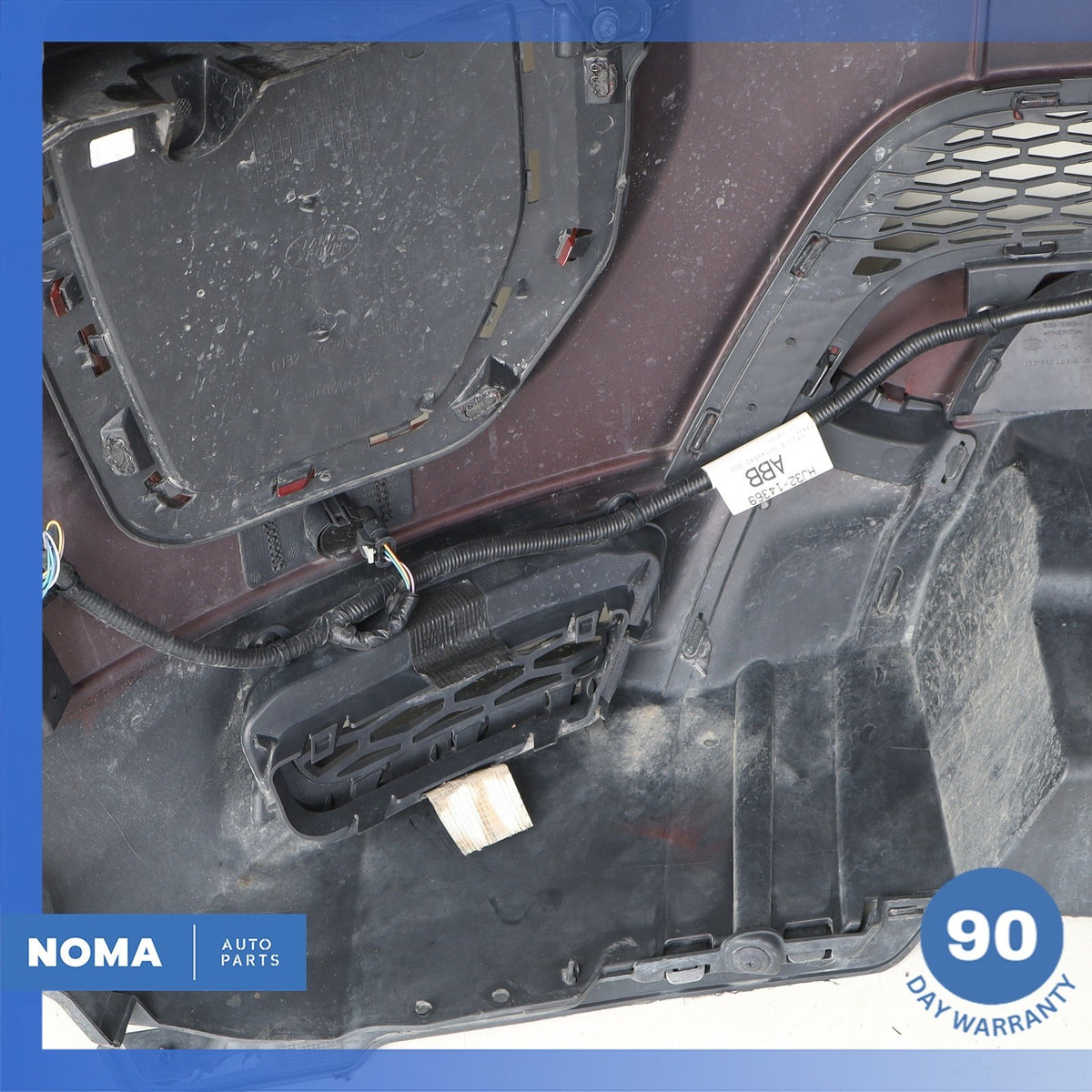 16-19 LR Range Rover Evoque L538 Front Bumper Cover Panel Assembly Red OEM - photo 20
