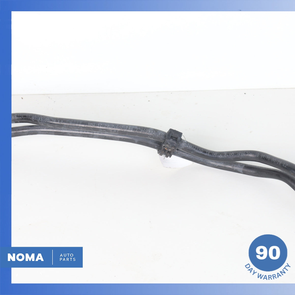 BMW F30 320i AWD xDrive A/T AT Transmission Oil Cooler Pipe Line Set OEM - photo 5