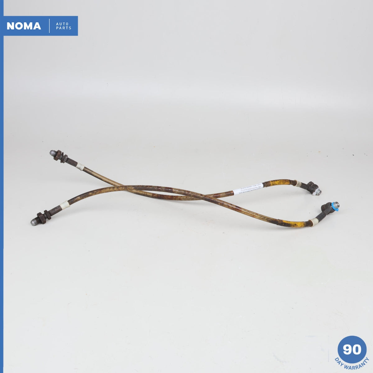 00-06 Jaguar X100 XKR Rear Right & Left Side Hydraulic Brake Hose Line Set OEM - photo 1