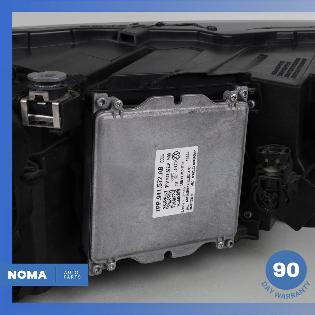 17-19 Audi 4M Q7 LED Headlight Head Light Lamp Left 4M0941773B OEM - photo 12