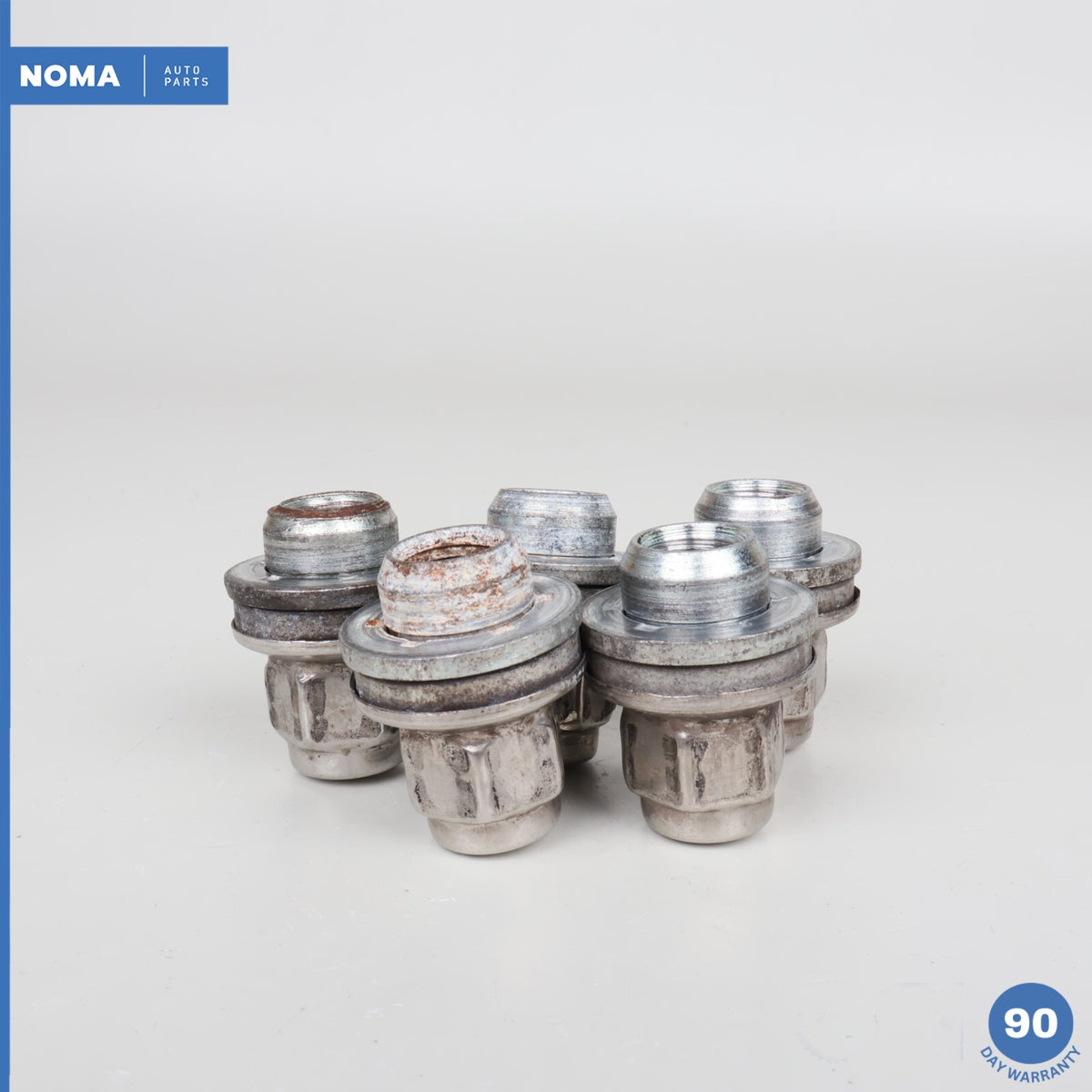 09-21 Jaguar XF XFR X250 Wheel Lug Nuts Bolts Set of 5 1X431012AB OEM - photo 10