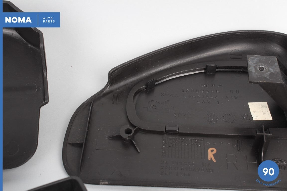 00-02 Jaguar S-Type X200 Front Right Passenger Seat Cover Set of 5 Black LEG OEM - photo 10