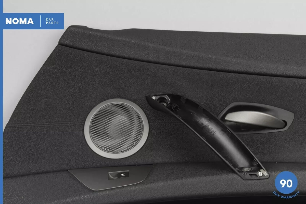 03-08 BMW E85 E86 Z4 Right Passenger Side Interior Door Panel Black OEM - photo 3