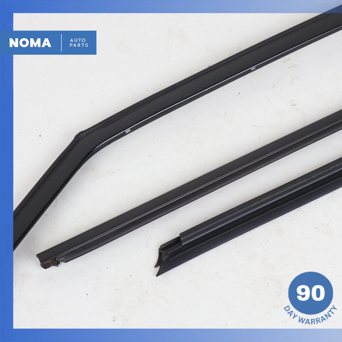 12-19 LR Range Rover Evoque L538 Front Right Outer Door Window Molding Set OEM - photo 4