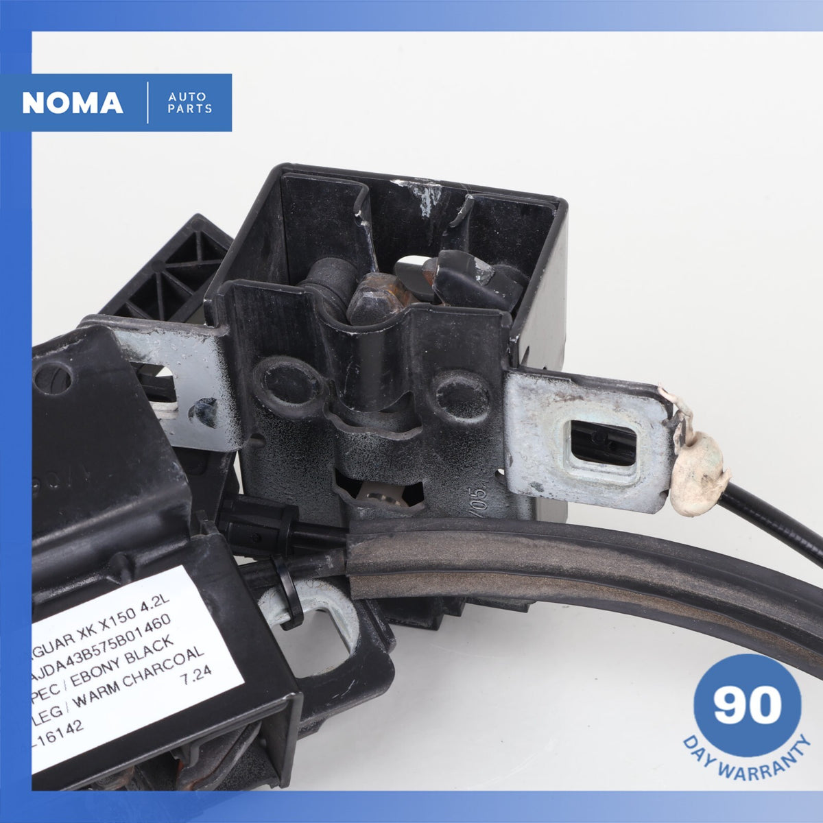 07-24 Jaguar X150 XK F-Type Right & Left Side Hood Bonnet Latch Set w/ Cable OEM - photo 12
