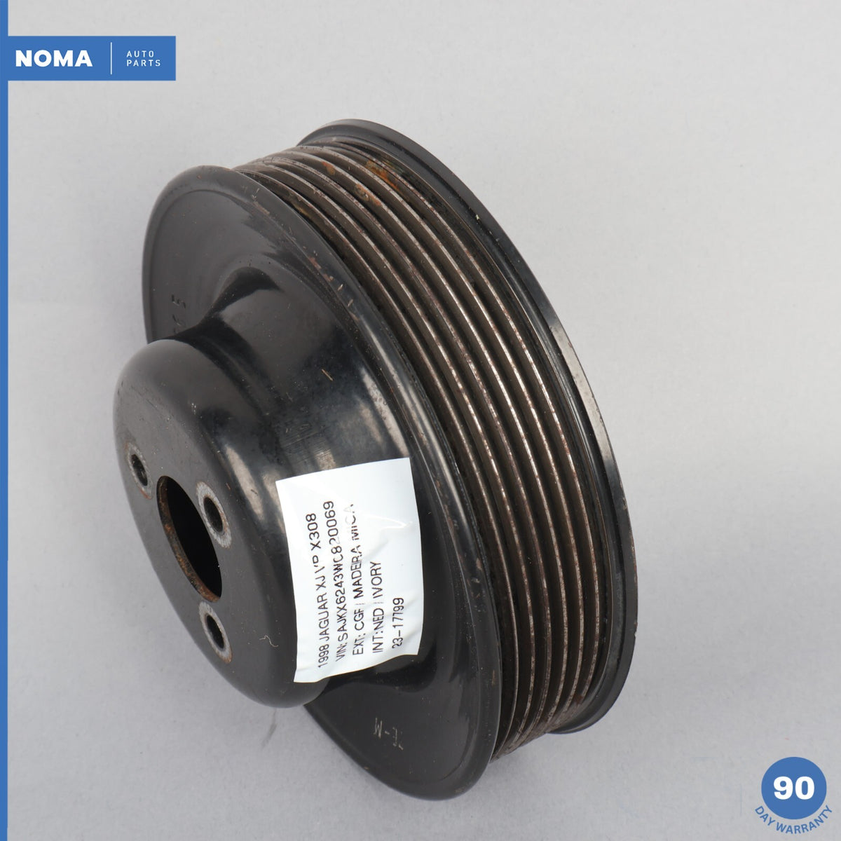1998 Jaguar XJ8 VDP X308 Engine Motor Coolant Water Pump Pulley 96JV8509AA OEM - photo 5