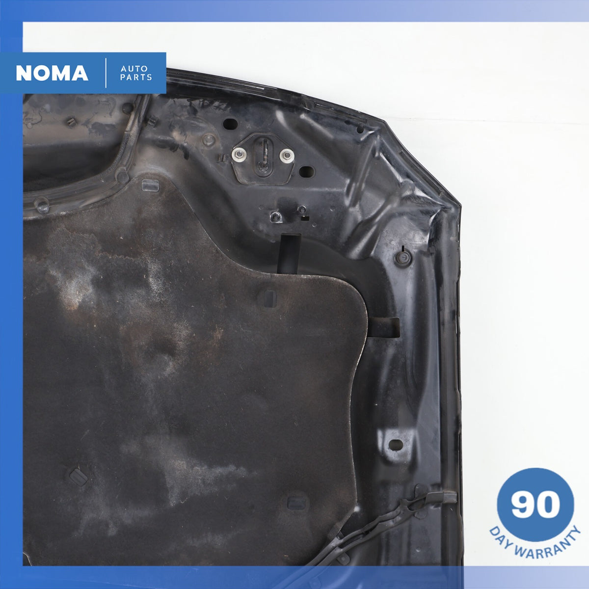 16-23 Jaguar X260 XF Hood Bonnet Cover Panel Assembly Santorini Black OEM - photo 13