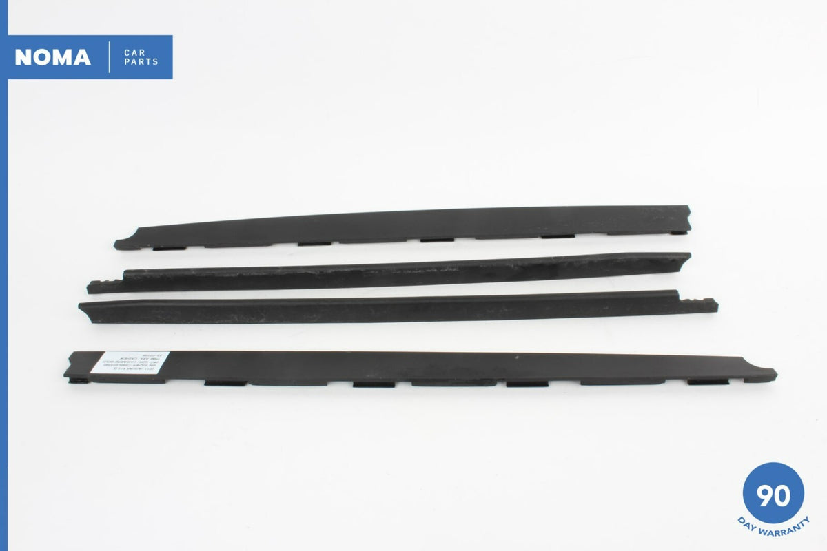10-18 Jaguar XJL X351 Panoramic Sunroof Sun Roof Rail Side Trim Panel Set OEM - photo 1