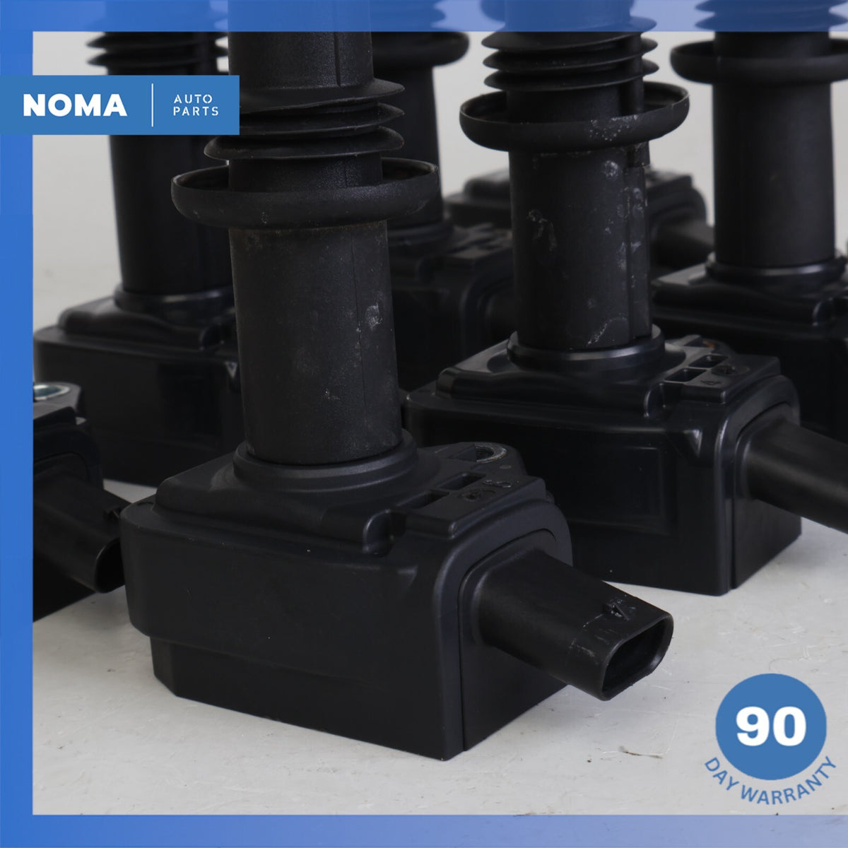 10-14 Jaguar X350 XJ XF Engine Motor Ignition Coil Set of 8 8W9312A366DA OEM - photo 7