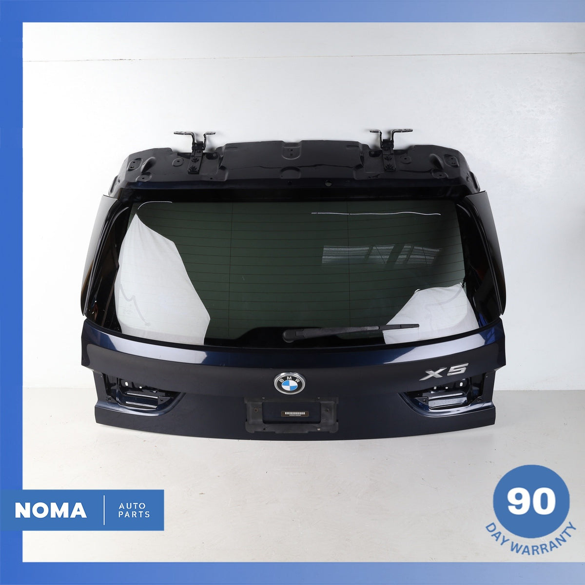 14-18 BMW F15 X5 Trunk Lid Liftgate Tailgate Hatch Shell Blue 41007378121 OEM - photo 1