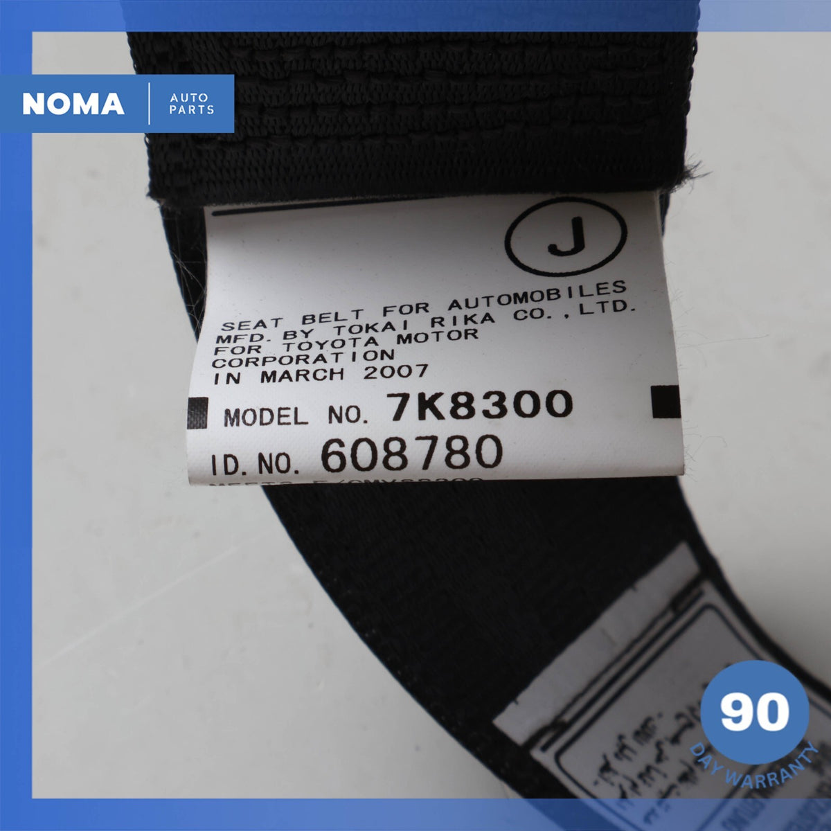04-09 Lexus XU30 RX350 Rear Left Driver Side Seat Belt Retractor Black OEM 48k - photo 11