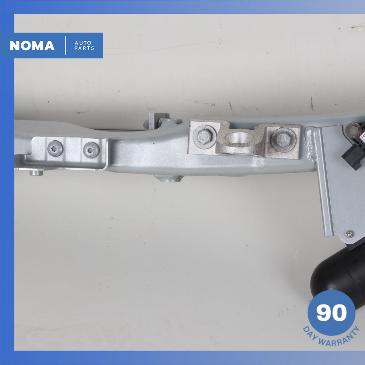 07-15 Jaguar X150 XK XKR Front Crossmember Upper Tie Brace Bar Liquid Silver OEM - photo 8