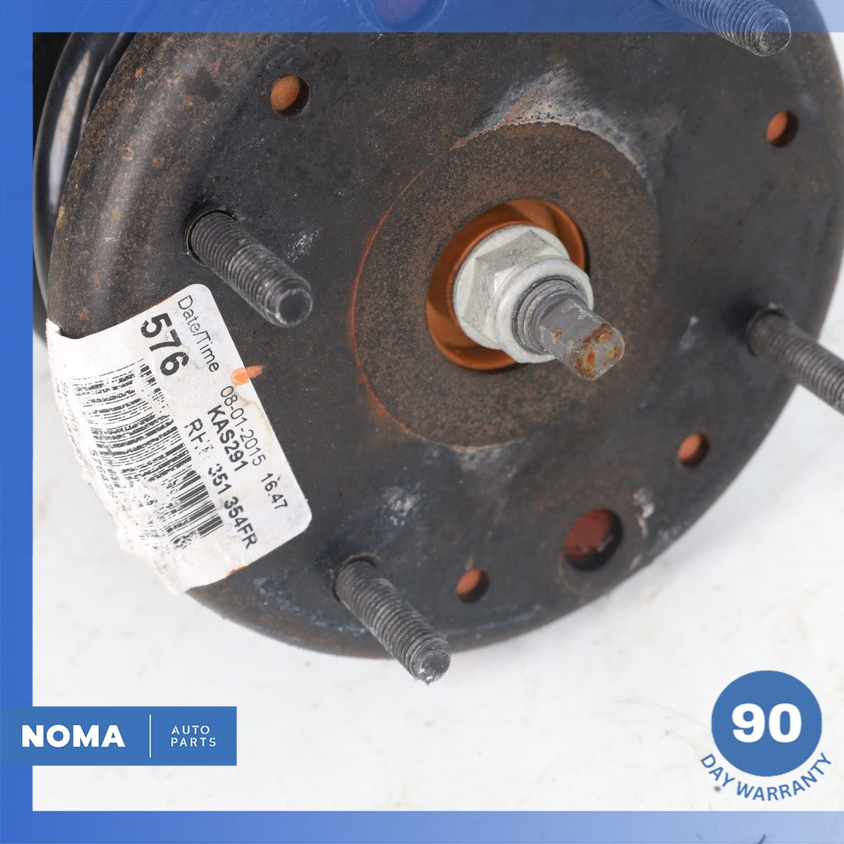 13-15 Jaguar X250 XF 2.0L Rear Right or Left Side Shock Absorber Coil Strut OEM - photo 3