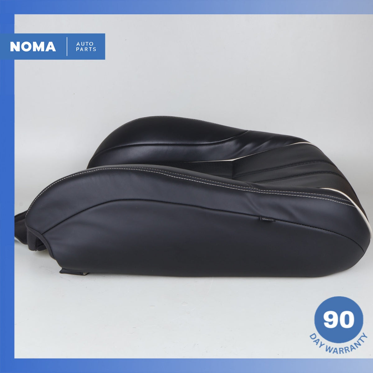 10-19 Jaguar X351 XJL XJR Front Left Driver Top Upper Seat Cushion Black OEM - photo 13