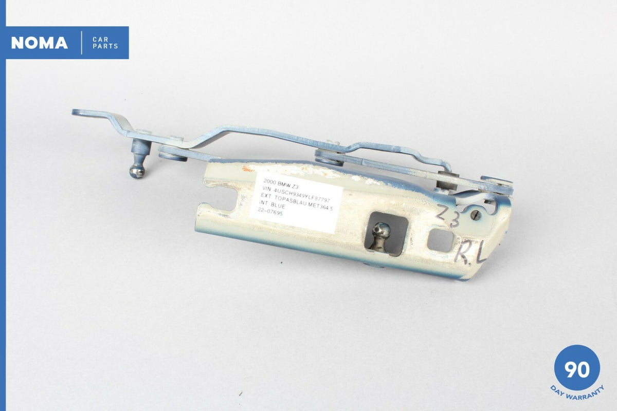 98-02 BMW Z3 E36 Roadster Rear Left Driver Side Trunk Lid Hinge Blue 364/5 OEM - photo 7