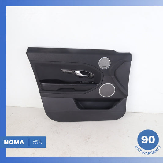 12-15 LR Range Rover Evoque L538 Front Left Interior Door Panel Black OEM - photo 1