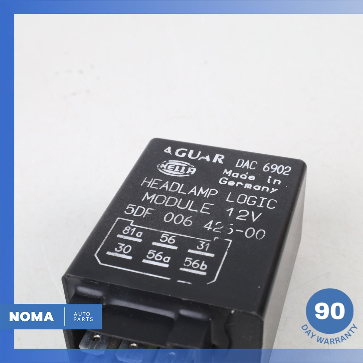 92-96 Jaguar XJS 2+2 Hella Headlight Lamp Logic Module Relay DAC6902 OEM - photo 3