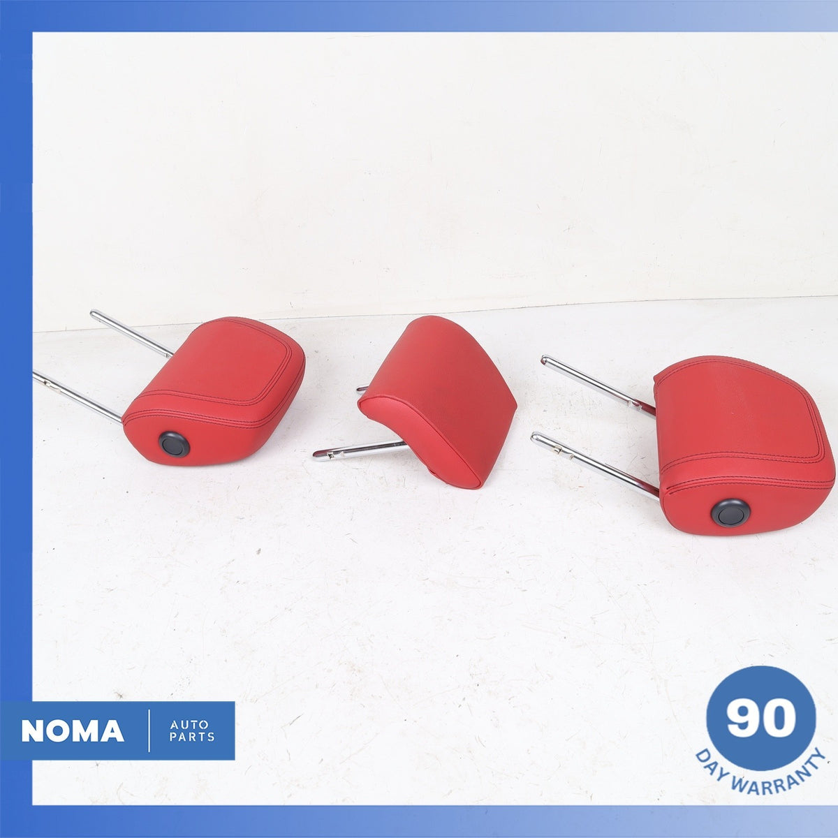 17-19 Jaguar X760 XE Rear Head Rest Headrest Set Red T2H22127 OEM - photo 18