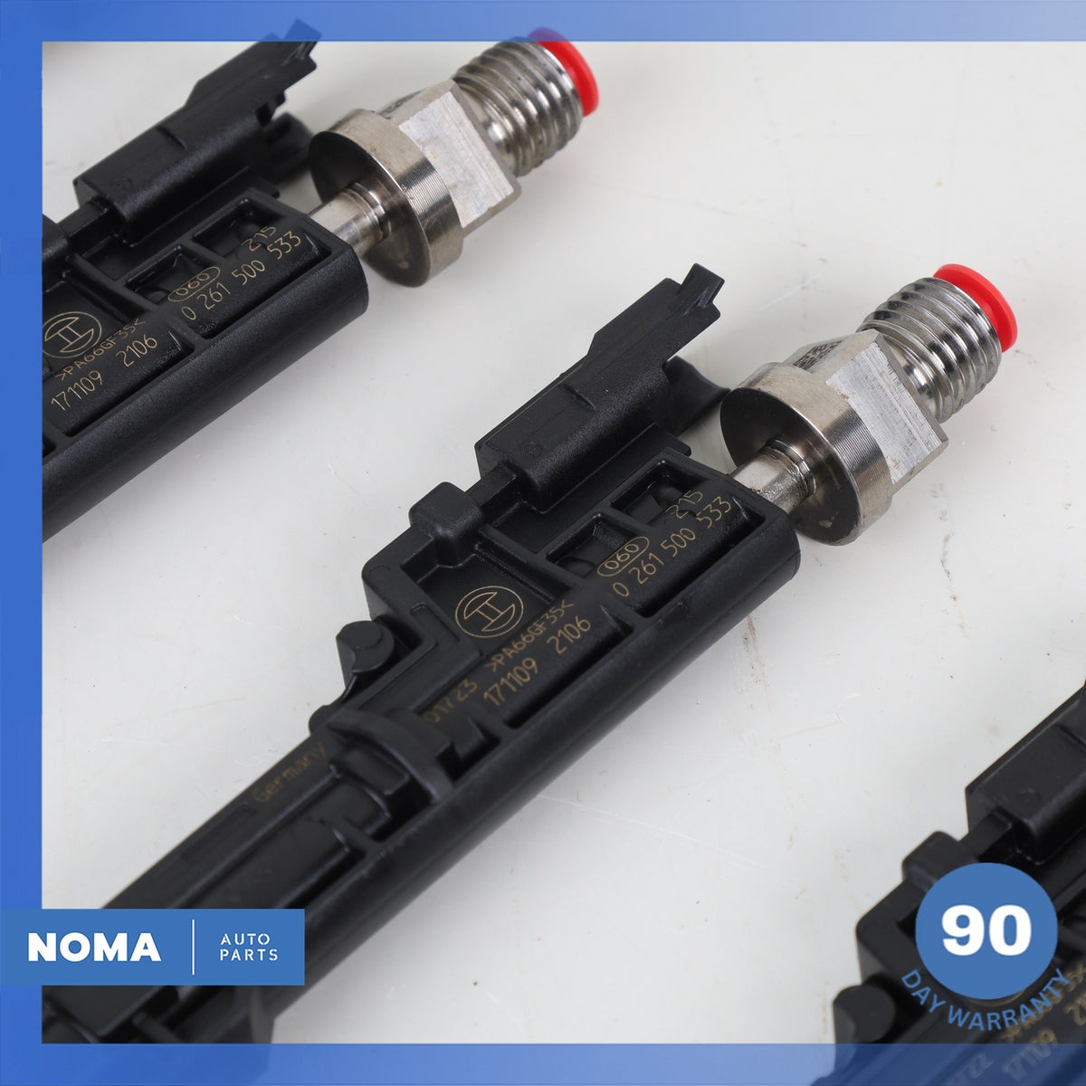 13-21 BMW F15 X5 435i M4 535i S55 N55 3.0L Engine Fuel Injector Set of 6 OEM - photo 17