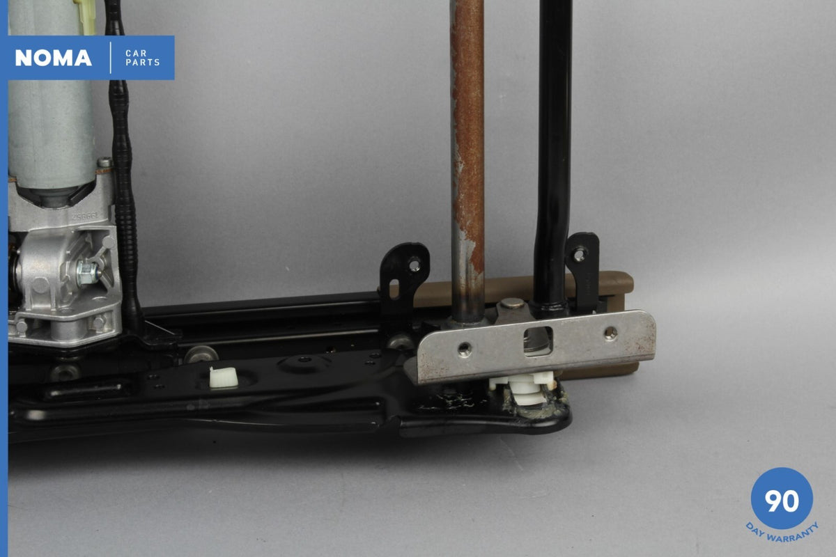 04-09 Jaguar XJ8 X350 SWB Front Right Side Seat Lower Track Rail w/ Motor OEM - photo 5