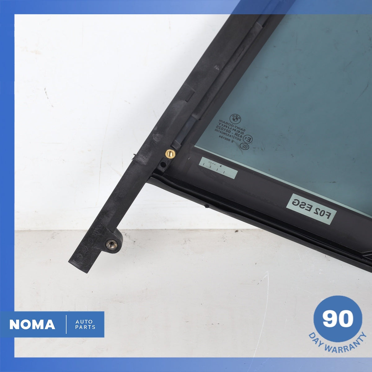 09-15 BMW F02 750i 740i LWB Rear Right Quarter Panel Window Glass 7177850 OEM - photo 9