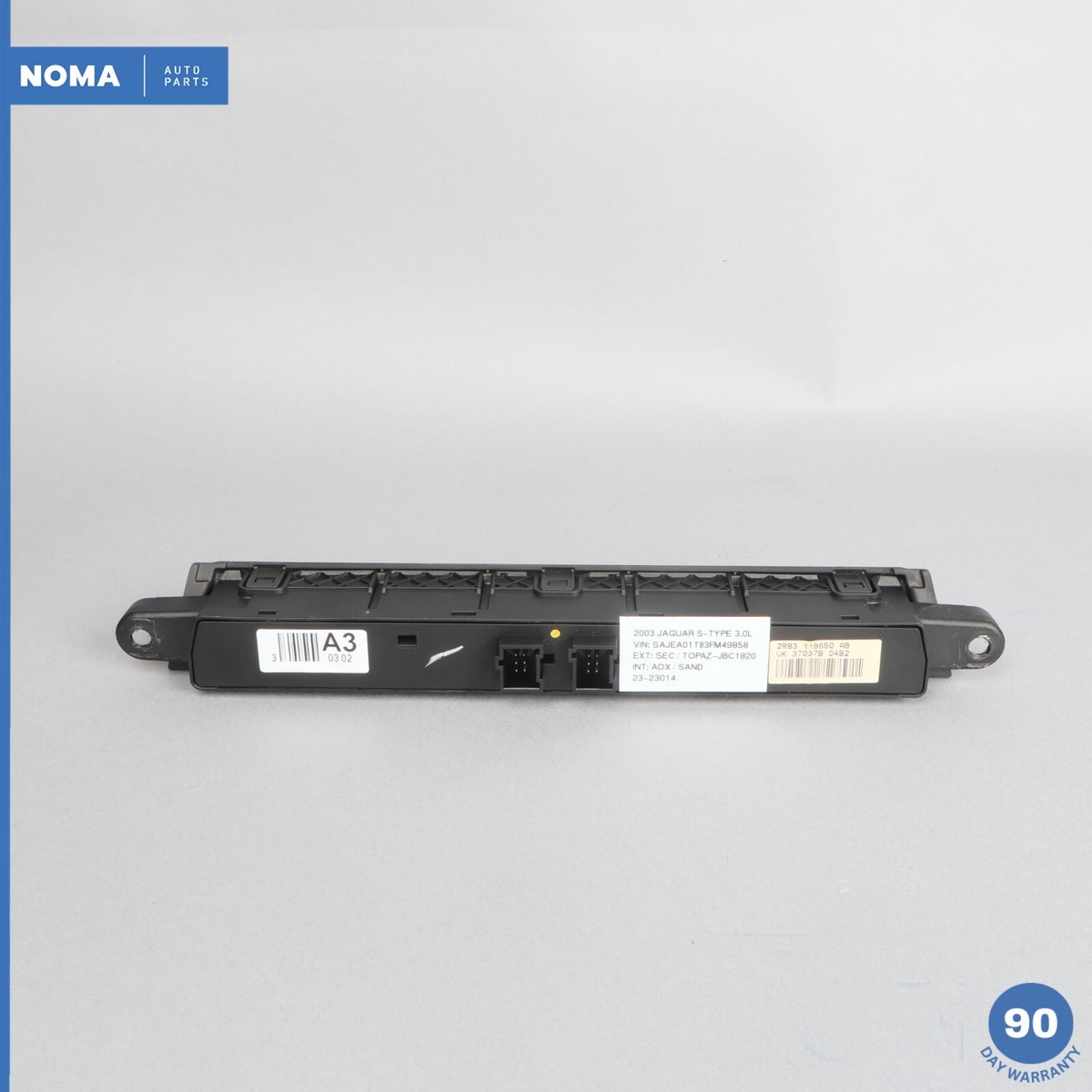 03-08 Jaguar S-Type X202 Dashboard Panel Hazard Lock TCM Control Switch OEM - photo 5