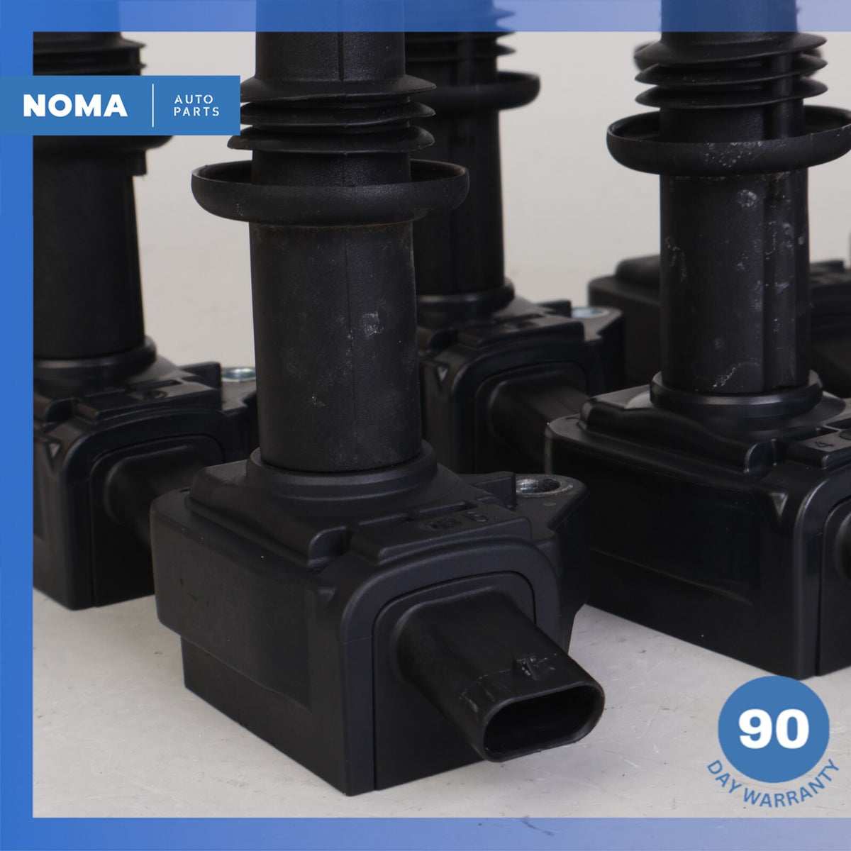 10-14 Jaguar X350 XJ XF Engine Motor Ignition Coil Set of 8 8W9312A366DA OEM - photo 5