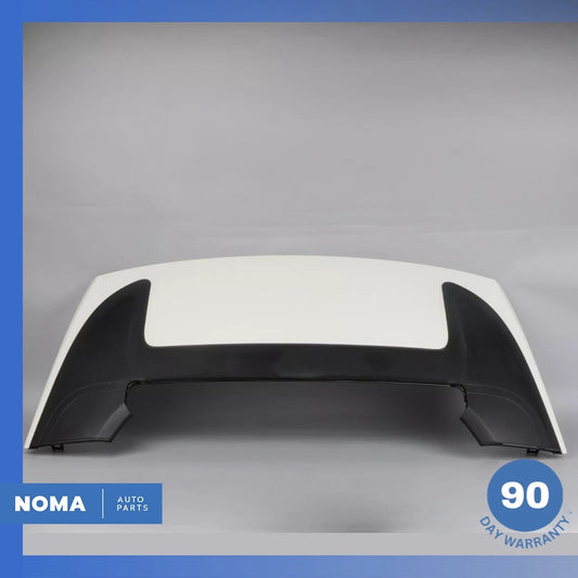 04-10 BMW E64 650i 645Ci M6 Convertible Top Folding Lid Cover Panel White OEM - photo 1