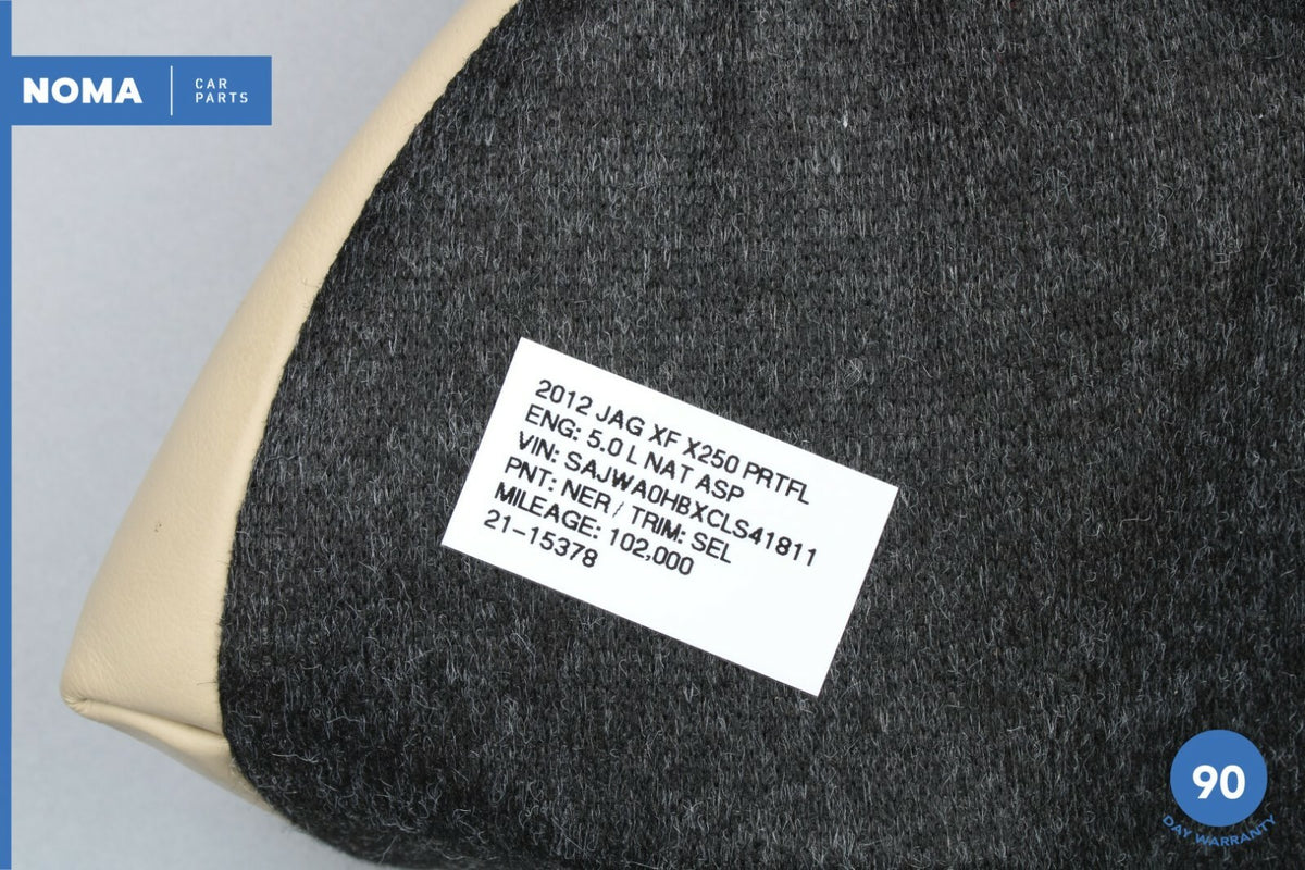 09-11 Jaguar XF X250 Rear Right Passenger Side Seat Bolster Cushion Trim SEL OEM - photo 9