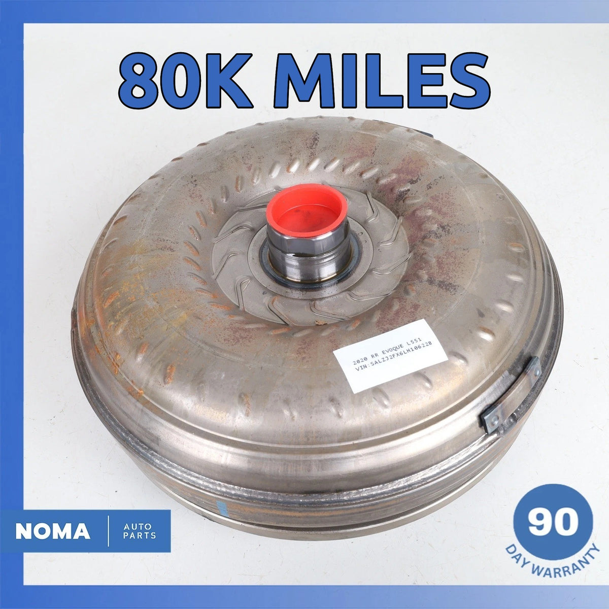 18-25 LR Range Rover Evoque L551 L550 Transmission Torque Converter OEM 80k - photo 1
