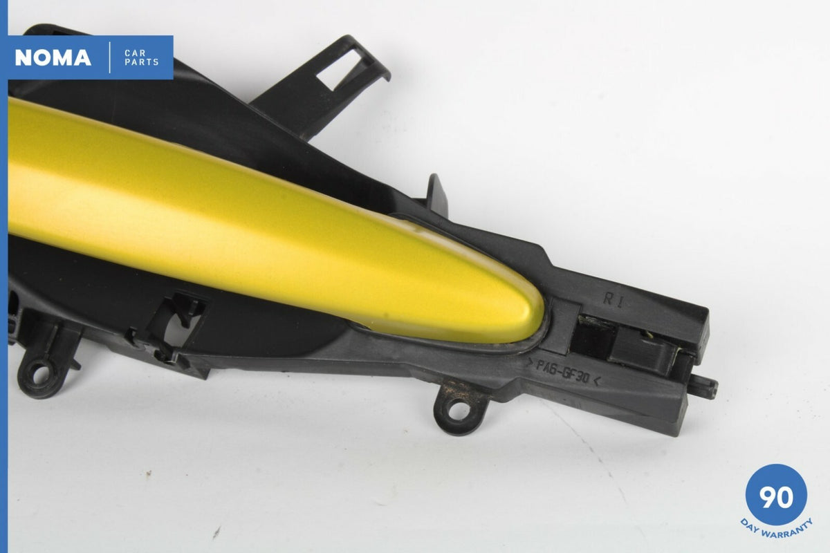 06-10 BMW 335i E92 X5 Front Right Passenger Side Exterior Door Handle Yellow OEM - photo 3