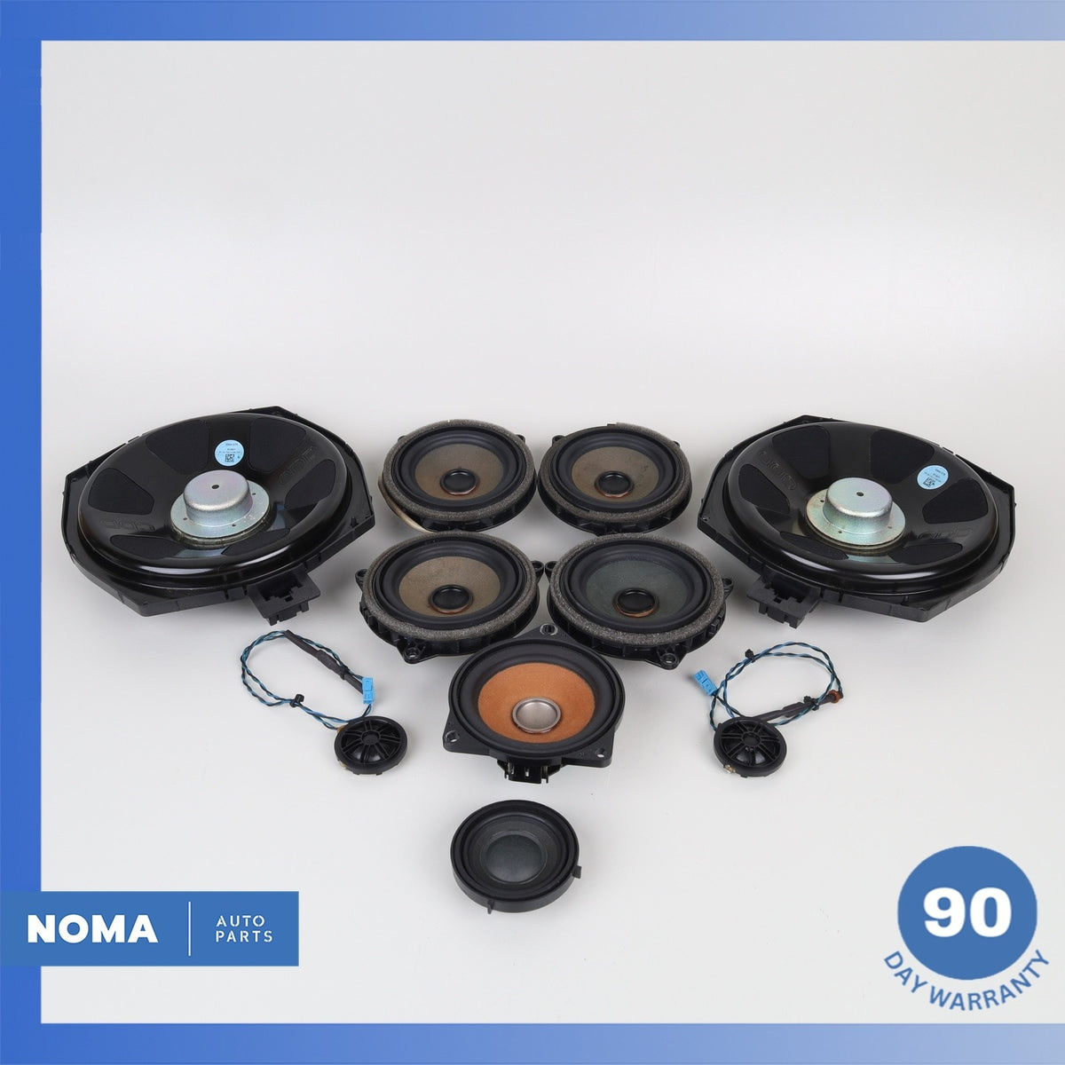 12-18 BMW F30 328i 320i Hi-Fi Interior Speaker Tweeter Loudspeaker Set OEM - photo 2