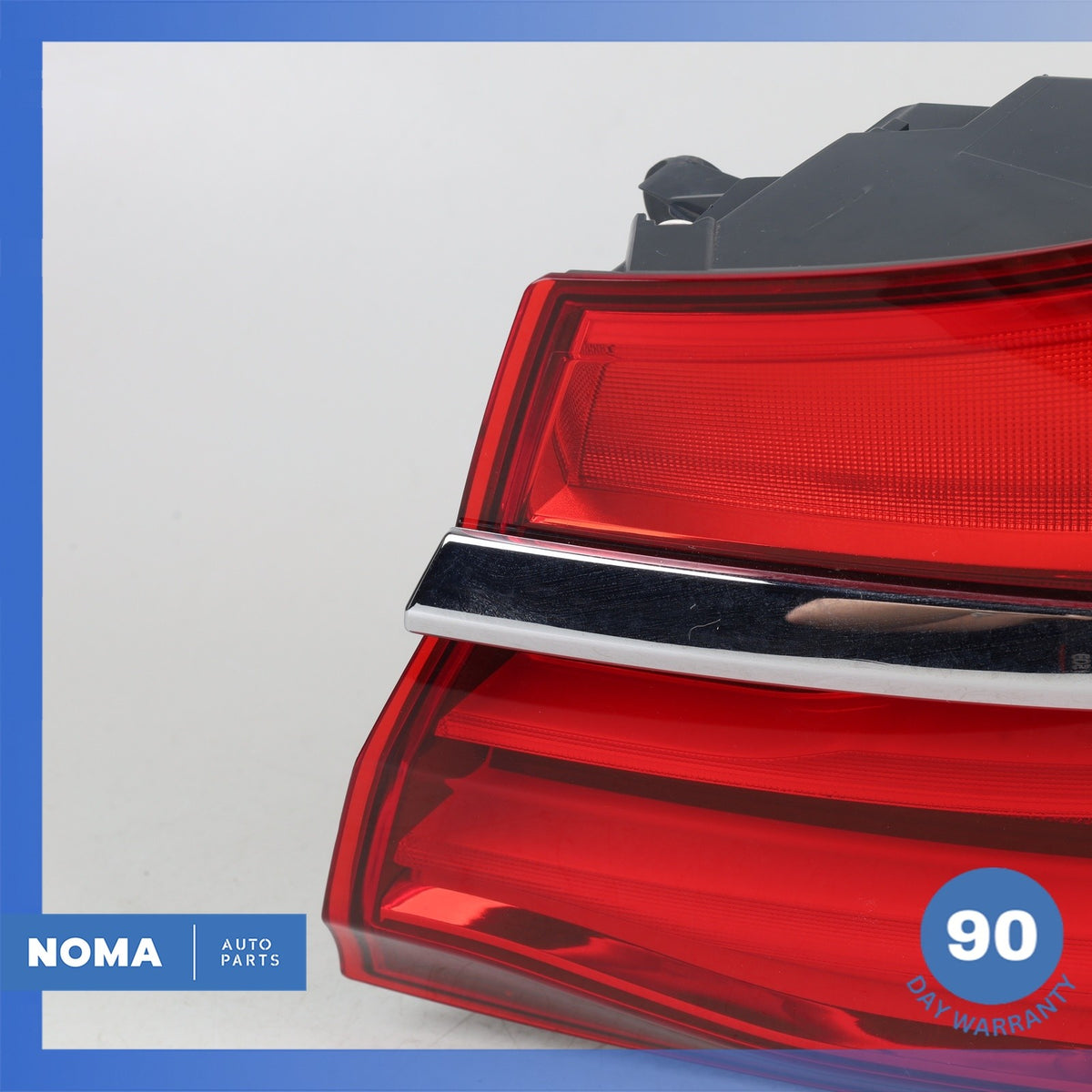 16-19 BMW G12 740i 750Li Rear Right Outer Tail Light Lamp LED w/ Molding OEM 76k - photo 7