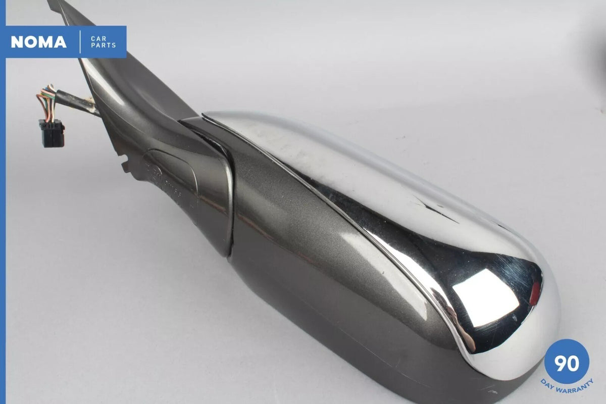 97-06 Jaguar X100 XK8 Left Driver Side Rear View Door Mirror Black Chrome OEM - photo 11