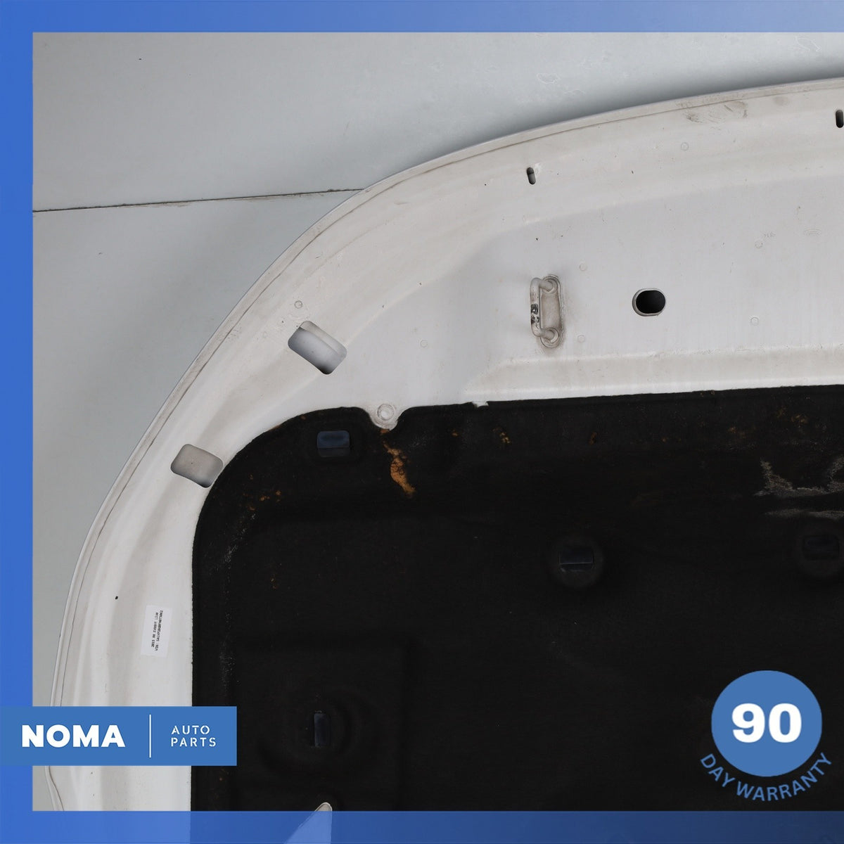 12-19 LR Range Rover Evoque L538 Hood Bonnet Cover Panel Assembly White OEM - photo 17
