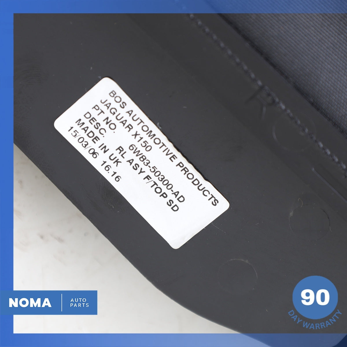 07-15 Jaguar X150 XK XKR Convertible Right & Left Trunk Cover Rail Set OEM - photo 14