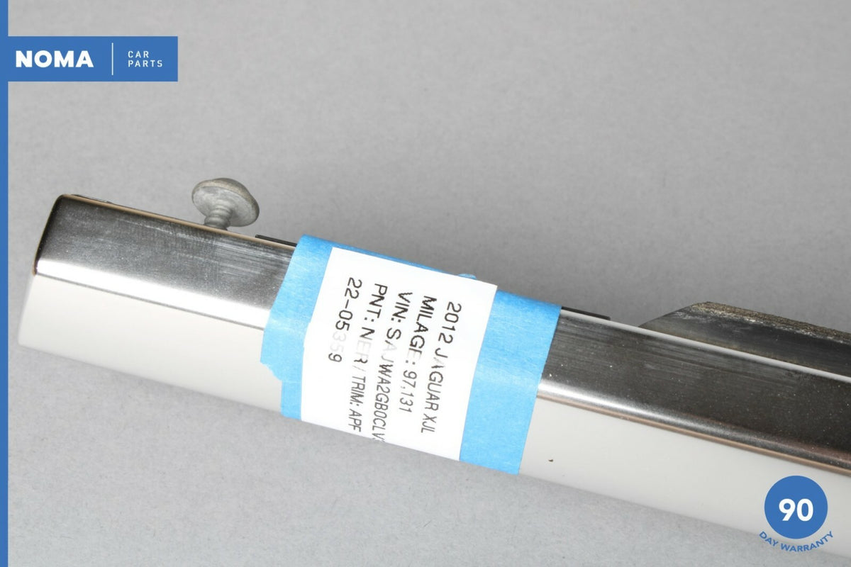 10-18 Jaguar XJ X351 SWB Rear Left Side Lower Exterior Door Window Molding OEM - photo 11