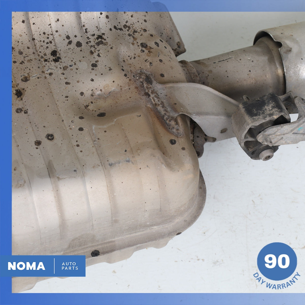 14-16 Audi D4 A8 TDI Rear Right Side Exhaust Muffler Assembly 4H0253610AH OEM - photo 18