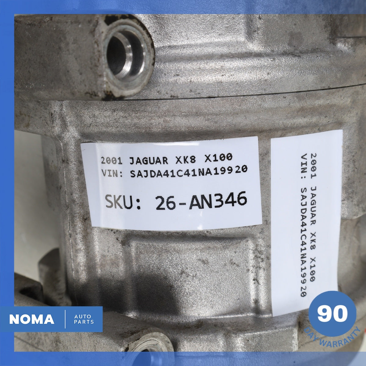 97-03 Jaguar X100 XK8 XJR AC Air Conditioning Compressor Clutch MCA7300AE OEM - photo 12