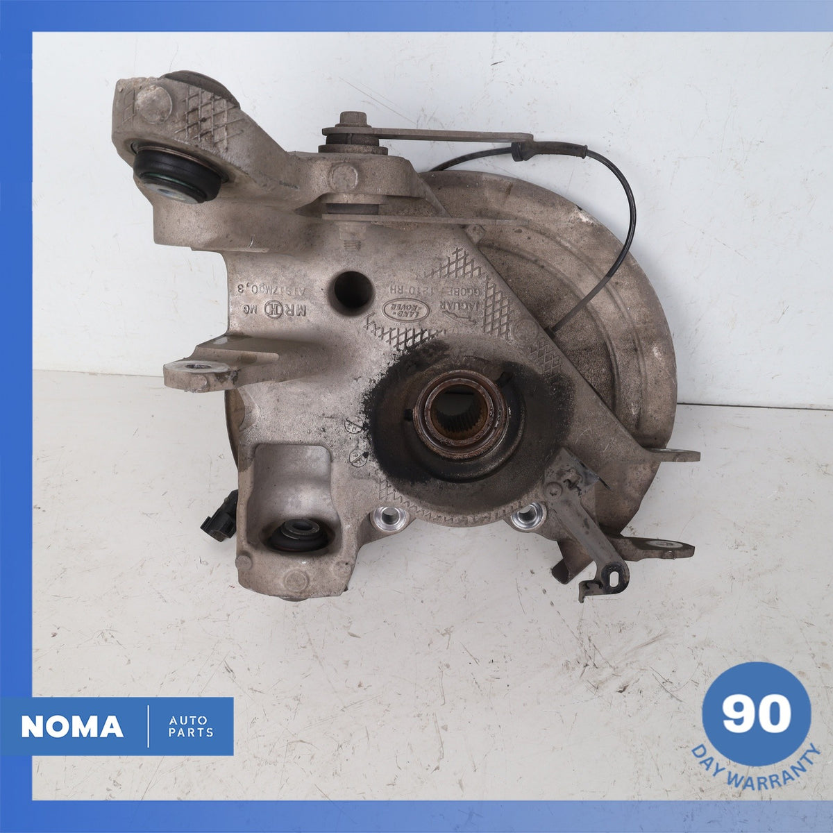16-19 Jaguar X260 XF XE Rear Right Spindle Knuckle w/ Shield OEM - photo 11