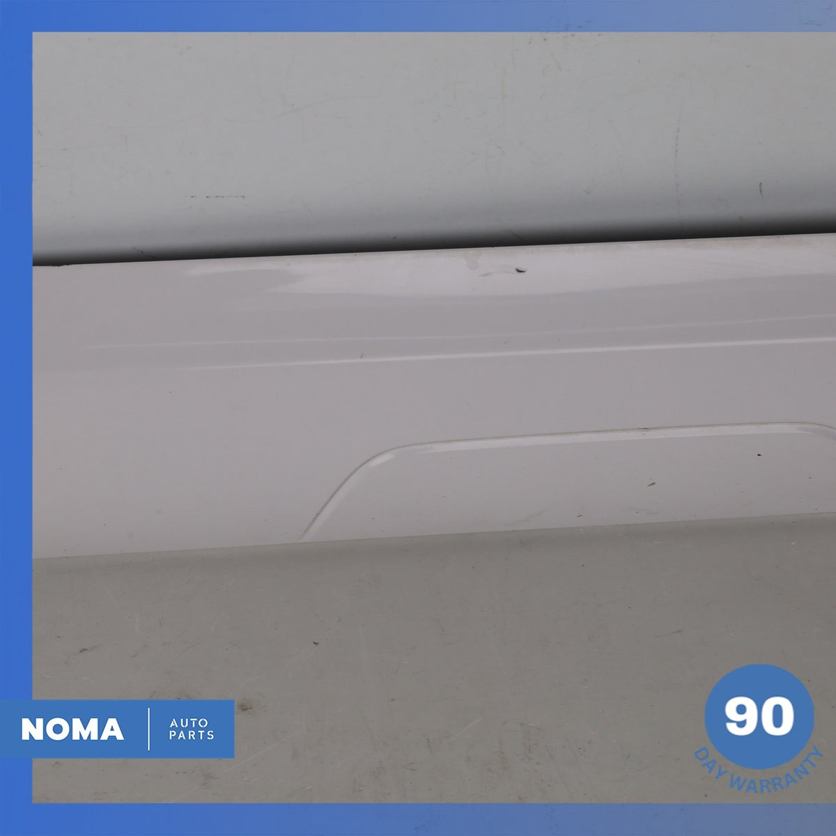 13-15 Audi 8U Q3 Front Right Side Door Lower Molding White OEM - photo 3