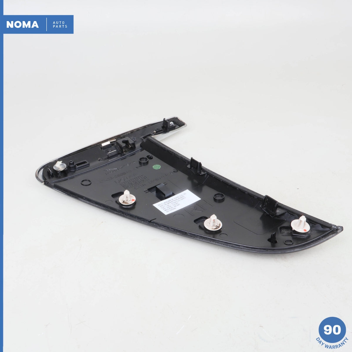 12-15 Jaguar X250 XF Front Right Side Fender Vent Molding Trim Stratus Grey OEM - photo 7