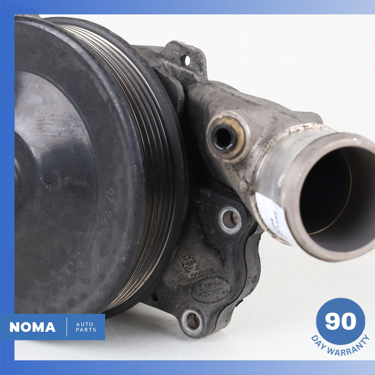 10-26 LR Range Rover Sport L494 Engine Coolant Water Pump w/ Pulley OEM - photo 4