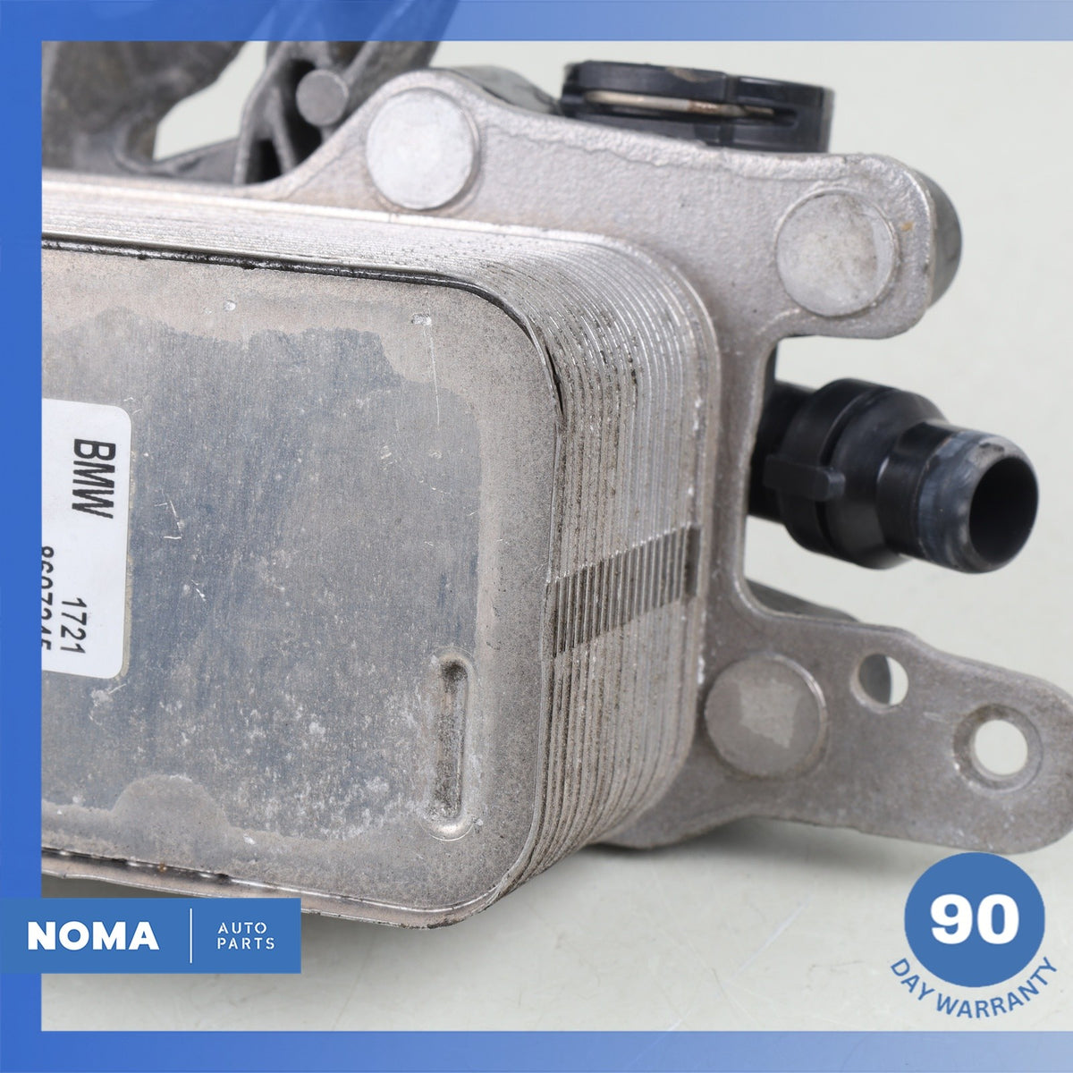 16-20 BMW G12 740i 540i Transmission Oil Cooler Heat Exchanger Radiator OEM 76k - photo 4
