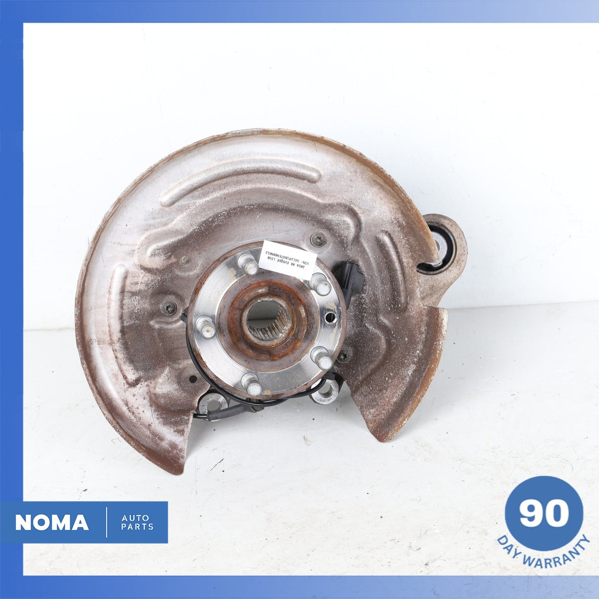 LR Range Rover Evoque L538 Rear Right Spindle Knuckle Hub w/ Shield OEM - photo 1