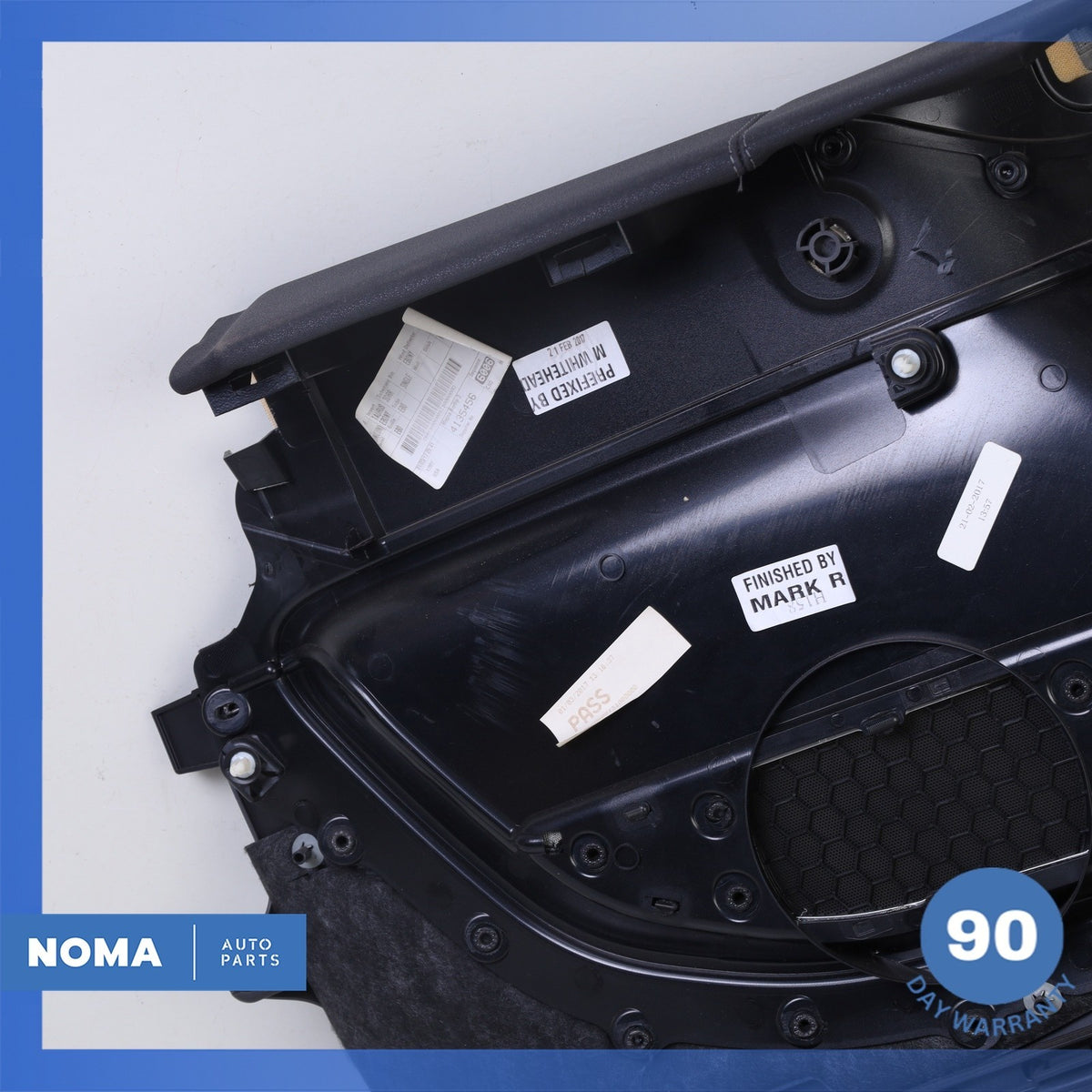 17-19 RR Evoque L538 Convertilble Rear Right Quarter Panel Trim Cover Black OEM - photo 12