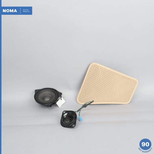 11-16 BMW 528i F10 Rear Right Deck Parcel Shelf Sound Speaker Set w/ Cover OEM - photo 1
