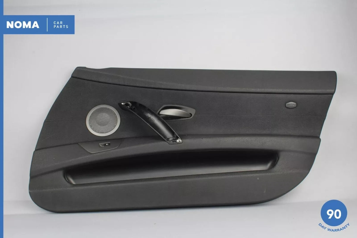 03-08 BMW E85 E86 Z4 Right Passenger Side Interior Door Panel Black OEM - photo 1